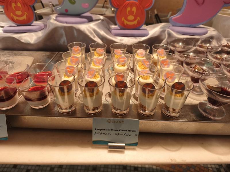カボチャとクリームチーズのムース